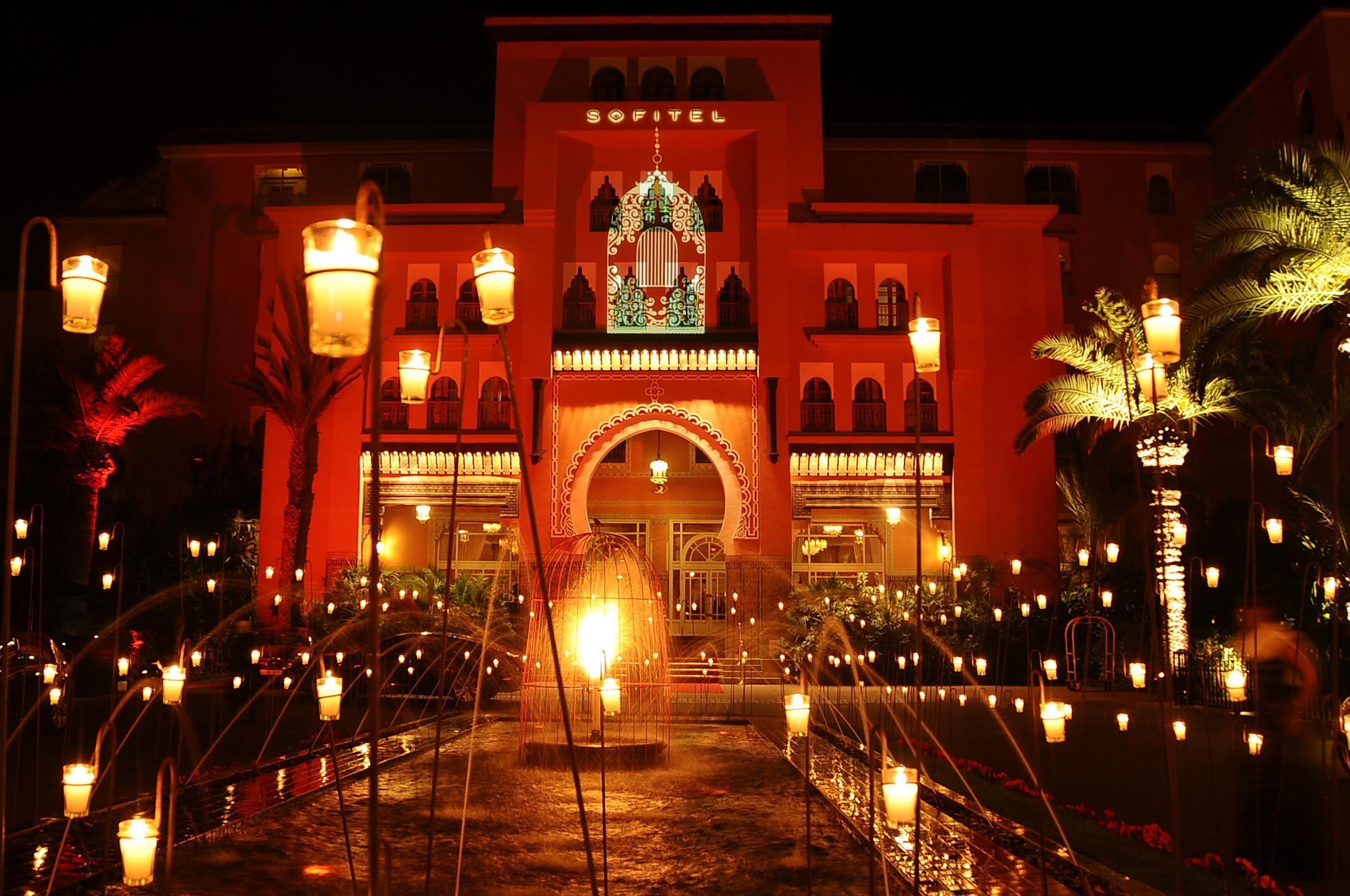 Отель Sofitel Marrakech Palais Imperial Марракеш Экстерьер фото