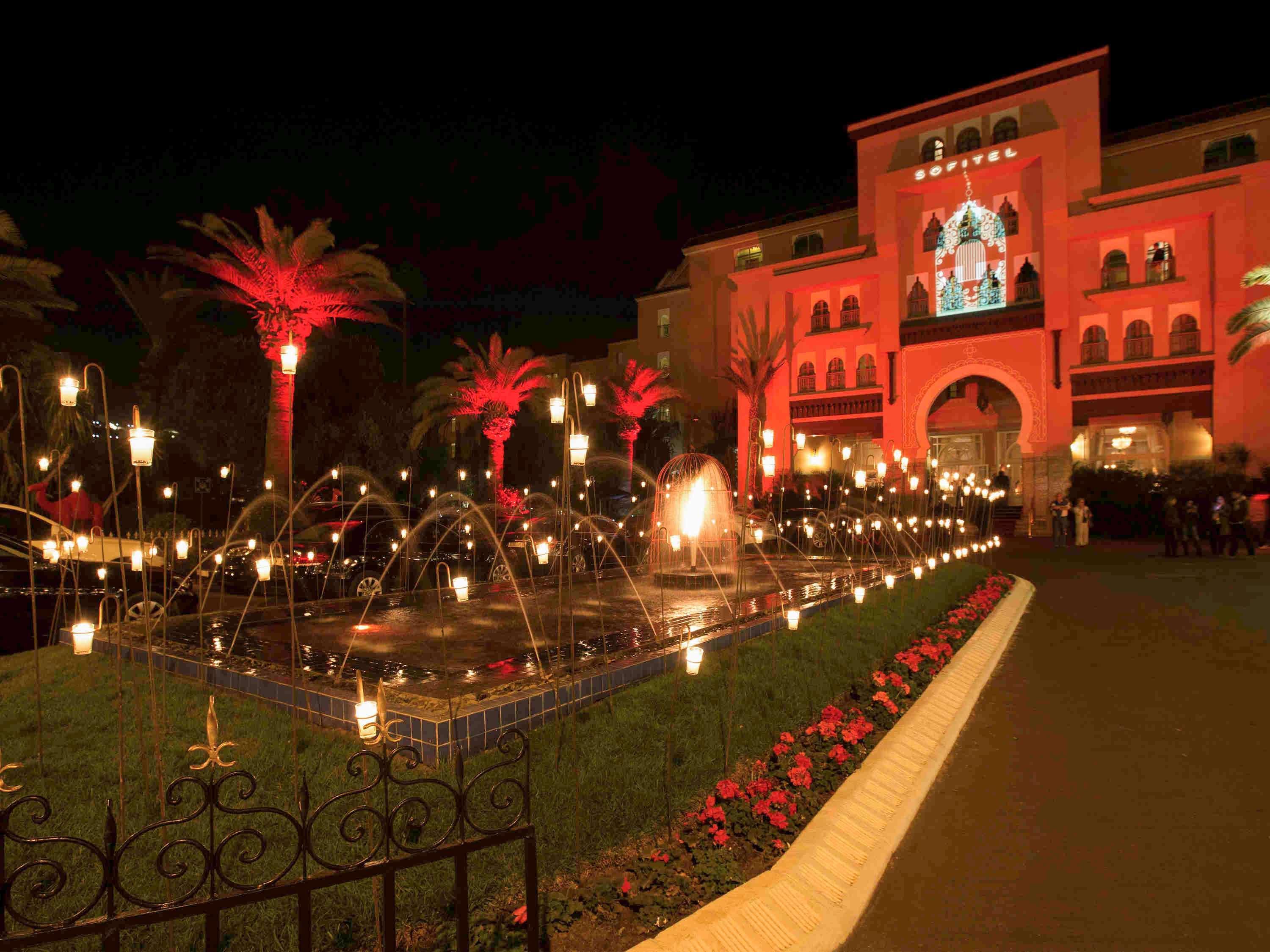 Отель Sofitel Marrakech Palais Imperial Марракеш Экстерьер фото